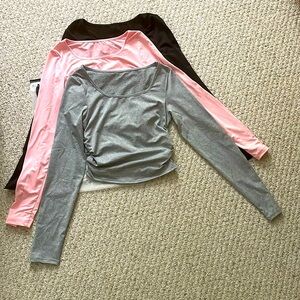 SHEIN Long Sleeve Tops